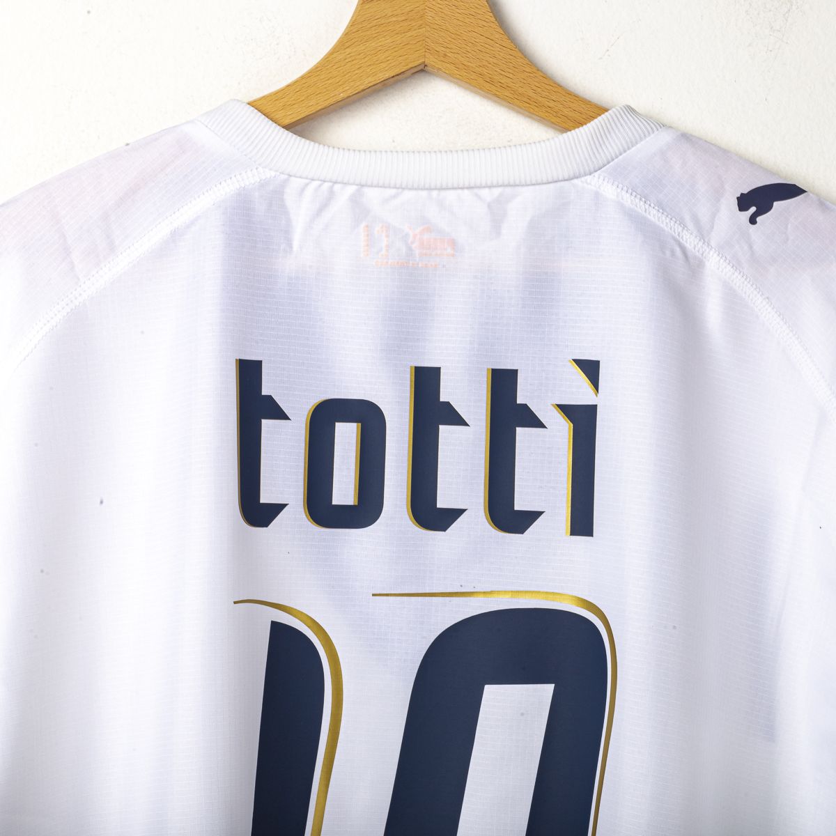 Maglia Away Italia Puma Totti n10 Qualificazioni Euro 2008