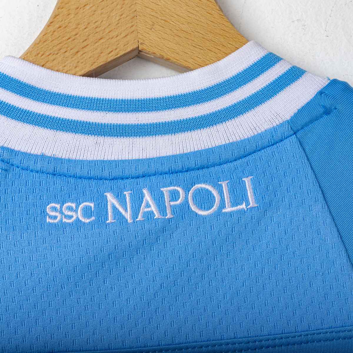 Napoli Macron Lete Cavani 7 2012/2013 Home Shirt