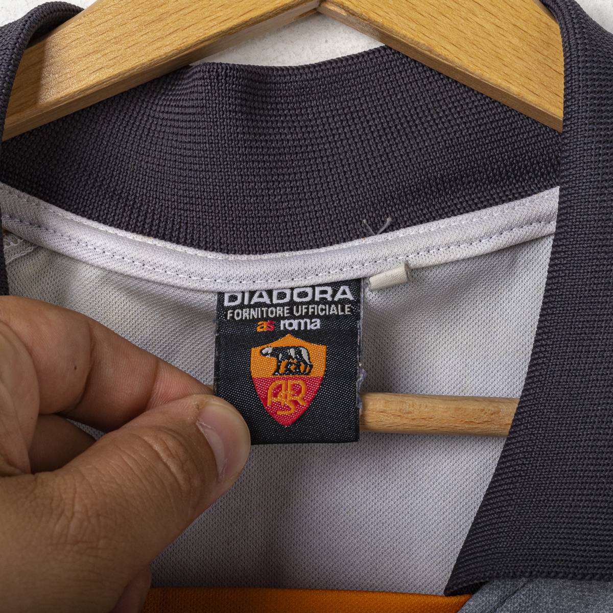 maglia allenamento Roma Diadora Assitalia 1997/1998