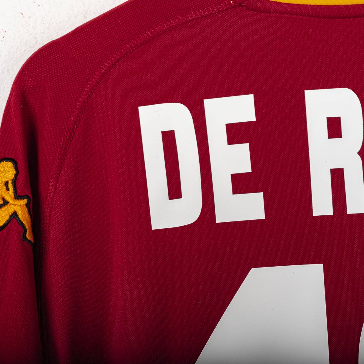 Maglia Home Roma Kappa De Rossi 16 2007/2008