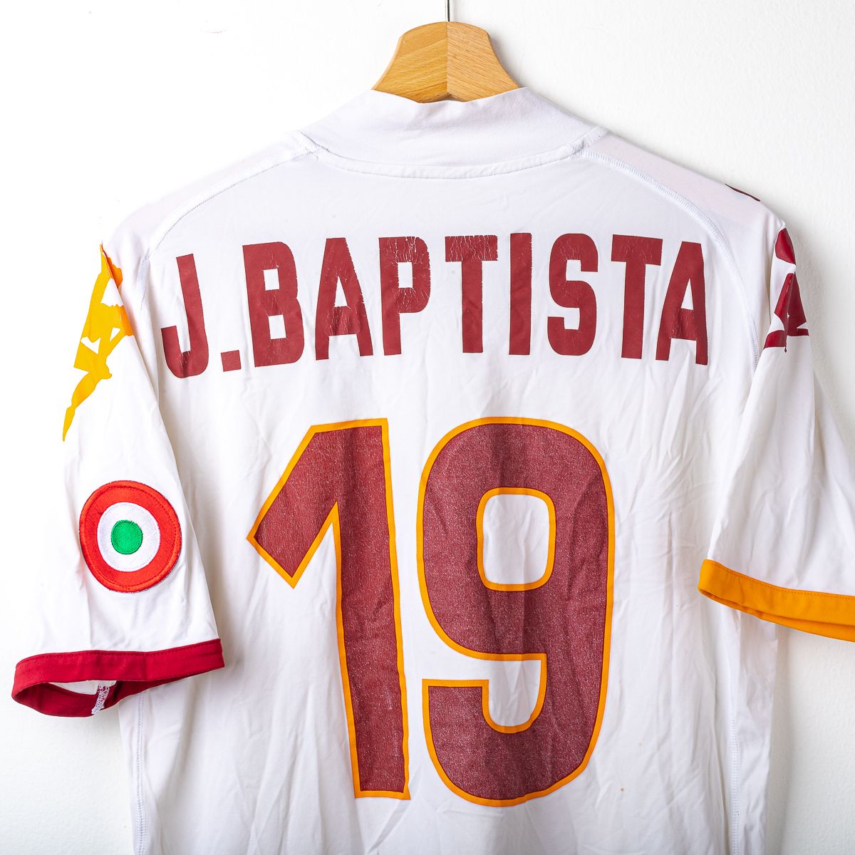 Maglia Away Roma Kappa J. Baptista 19 2008/2009