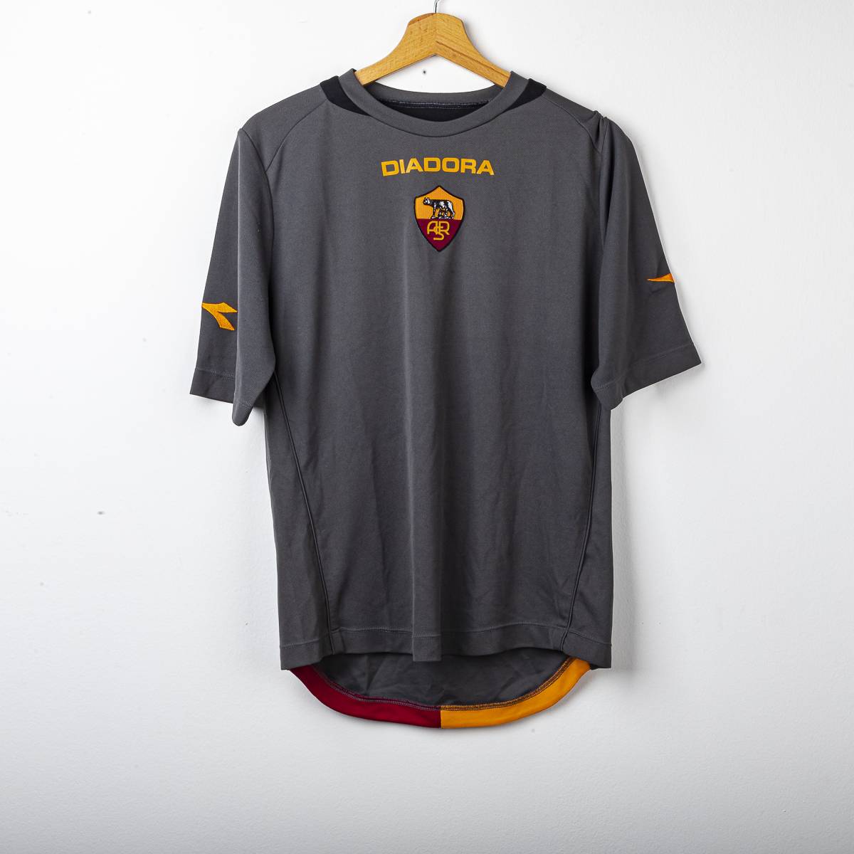 T-shirt Allenamento Grigia Roma Diadora 2006/2007