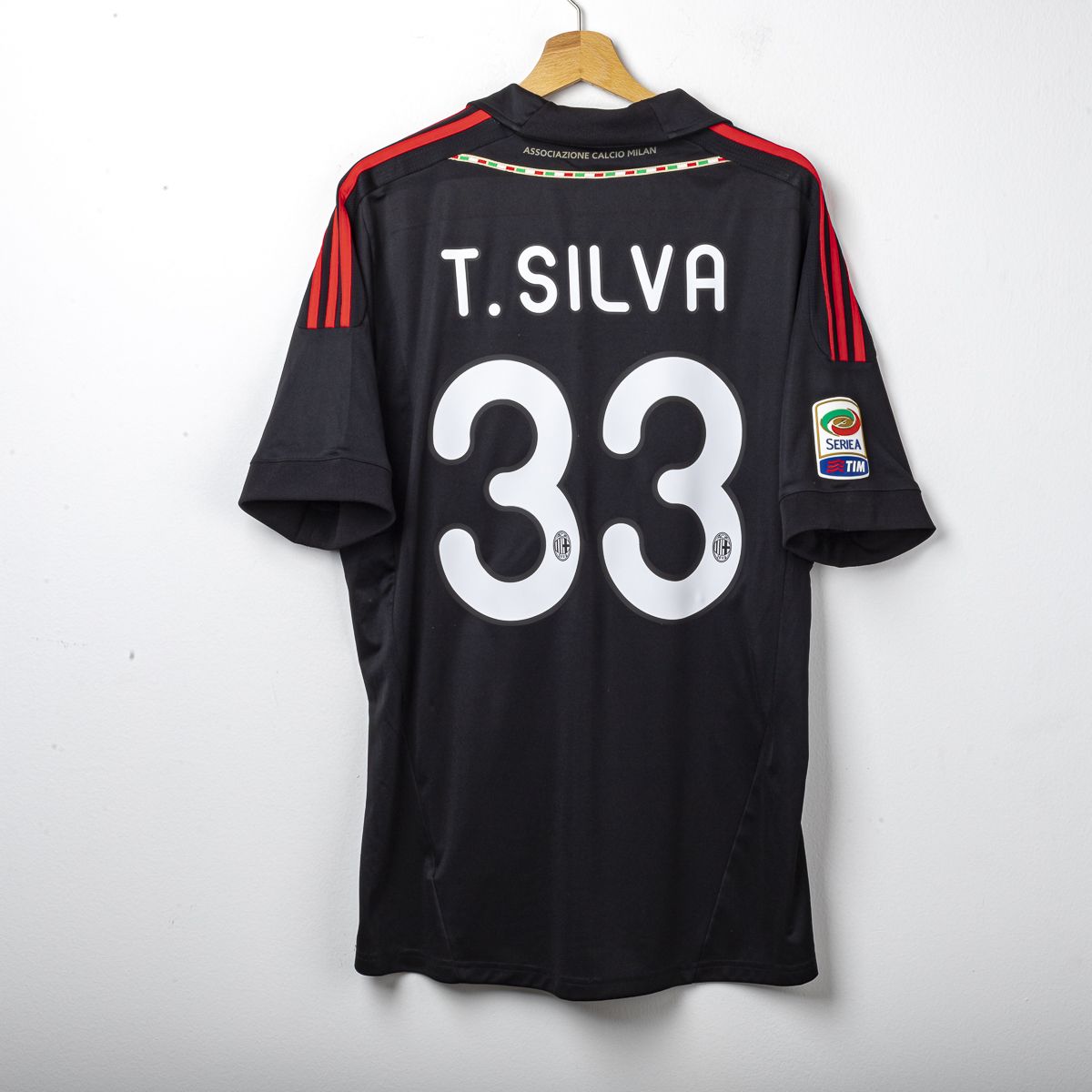 maglia third milan Adidas Tiago Silva 33 2010/2011
