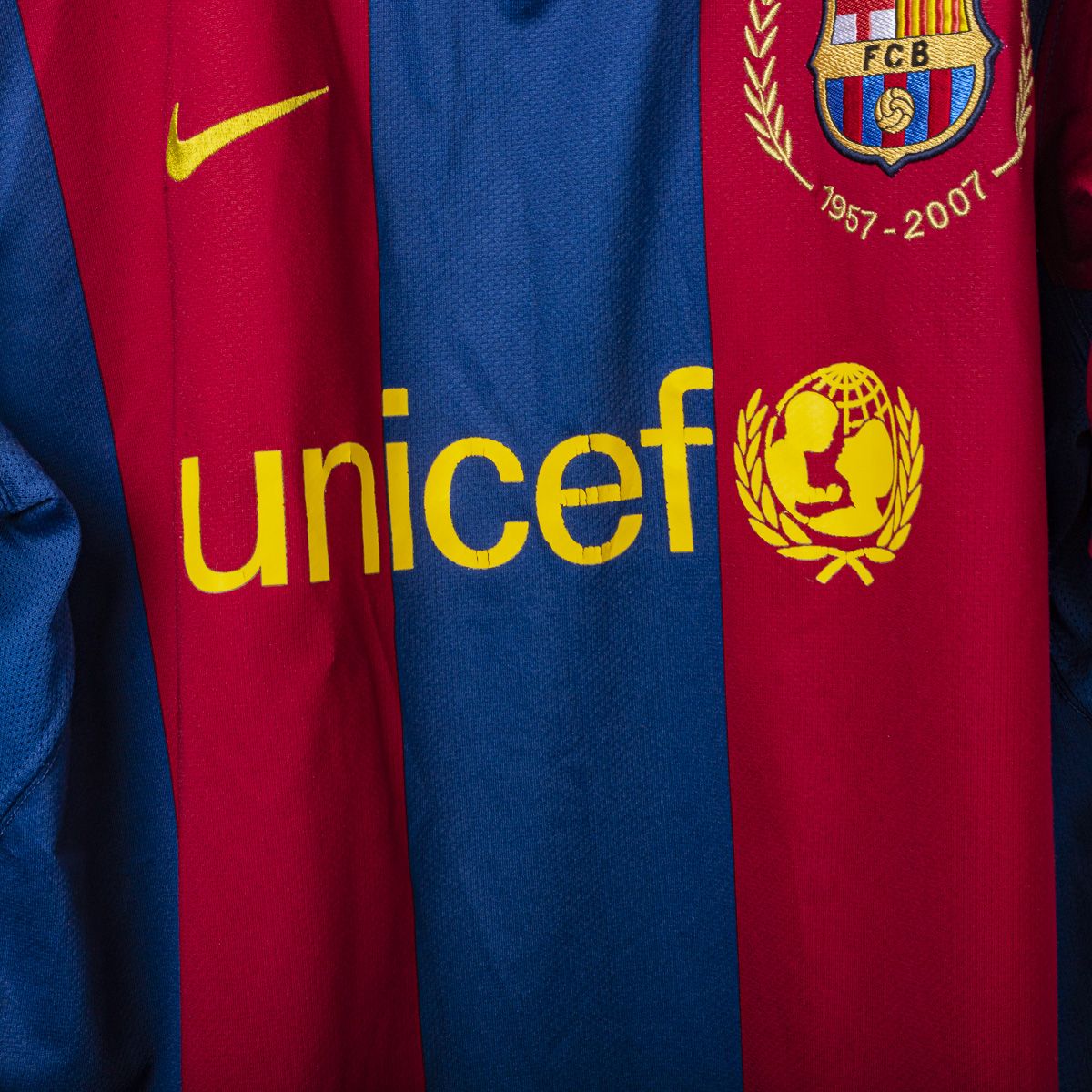 Maglia Home Barcellona Nike Ronaldinho n10 2007/2008