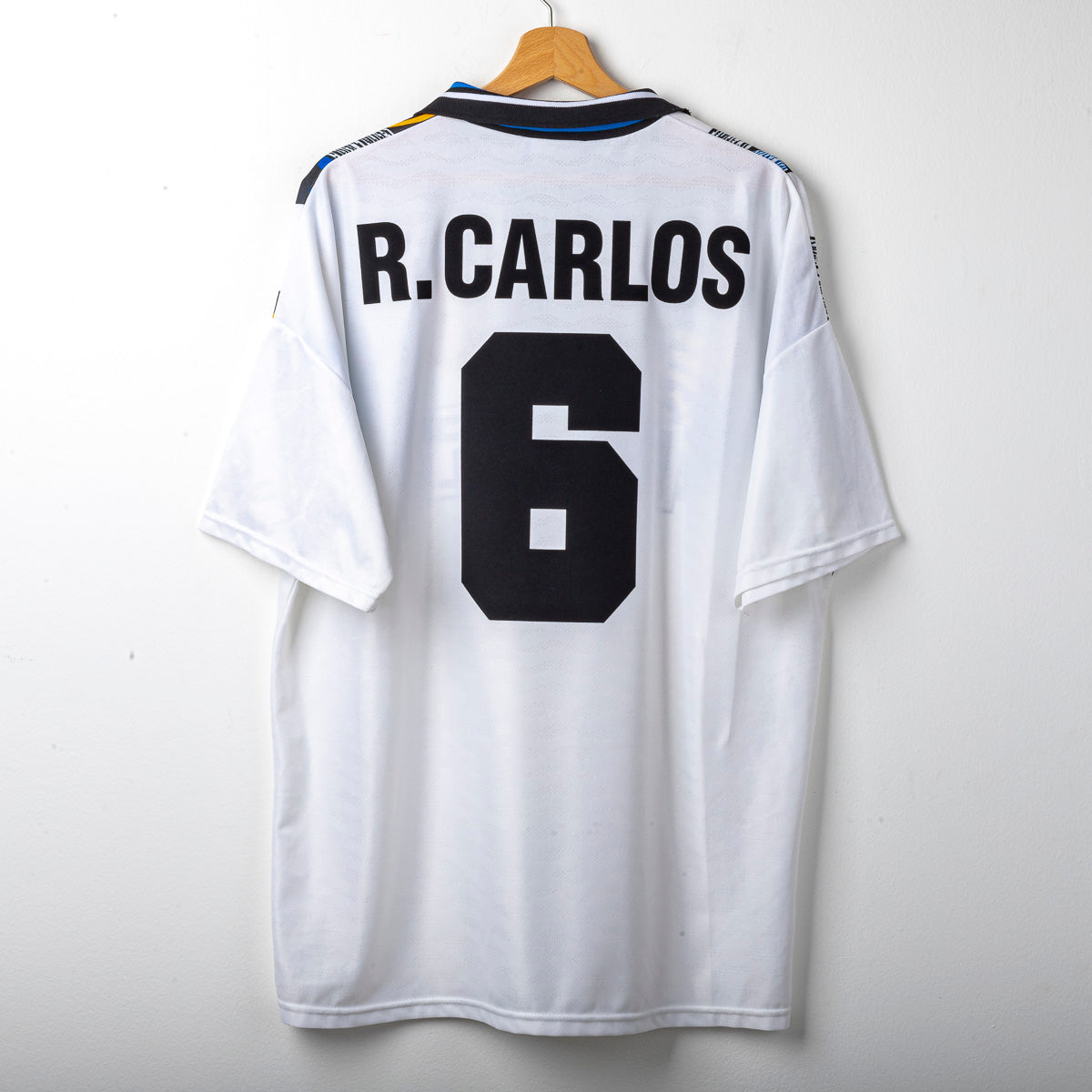 Maglia Bianca Away Inter Umbro R.Carlos 6 1995/1996