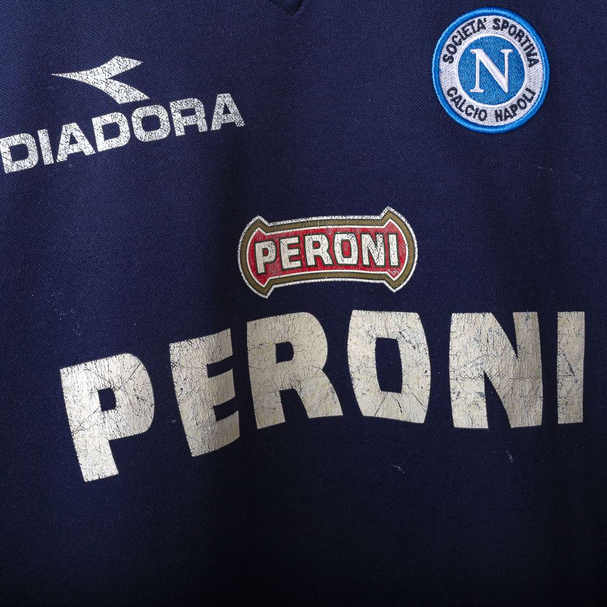 Felpa Allenamento Napoli Diadora Peroni 2000/2001