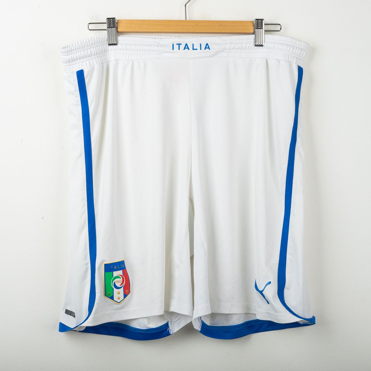 Pantaloncini Bianchi Away Italia Puma 2012/2013
