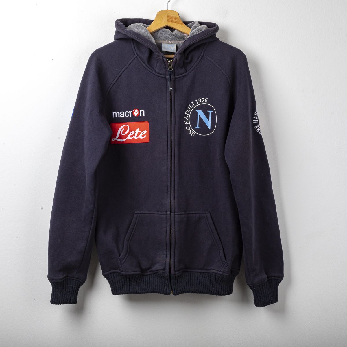 Felpa Cappuccio Napoli Macron 2009/2010