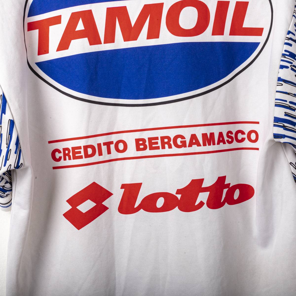 T-shirt allenamento atalanta lotto tamoil 1991/1992