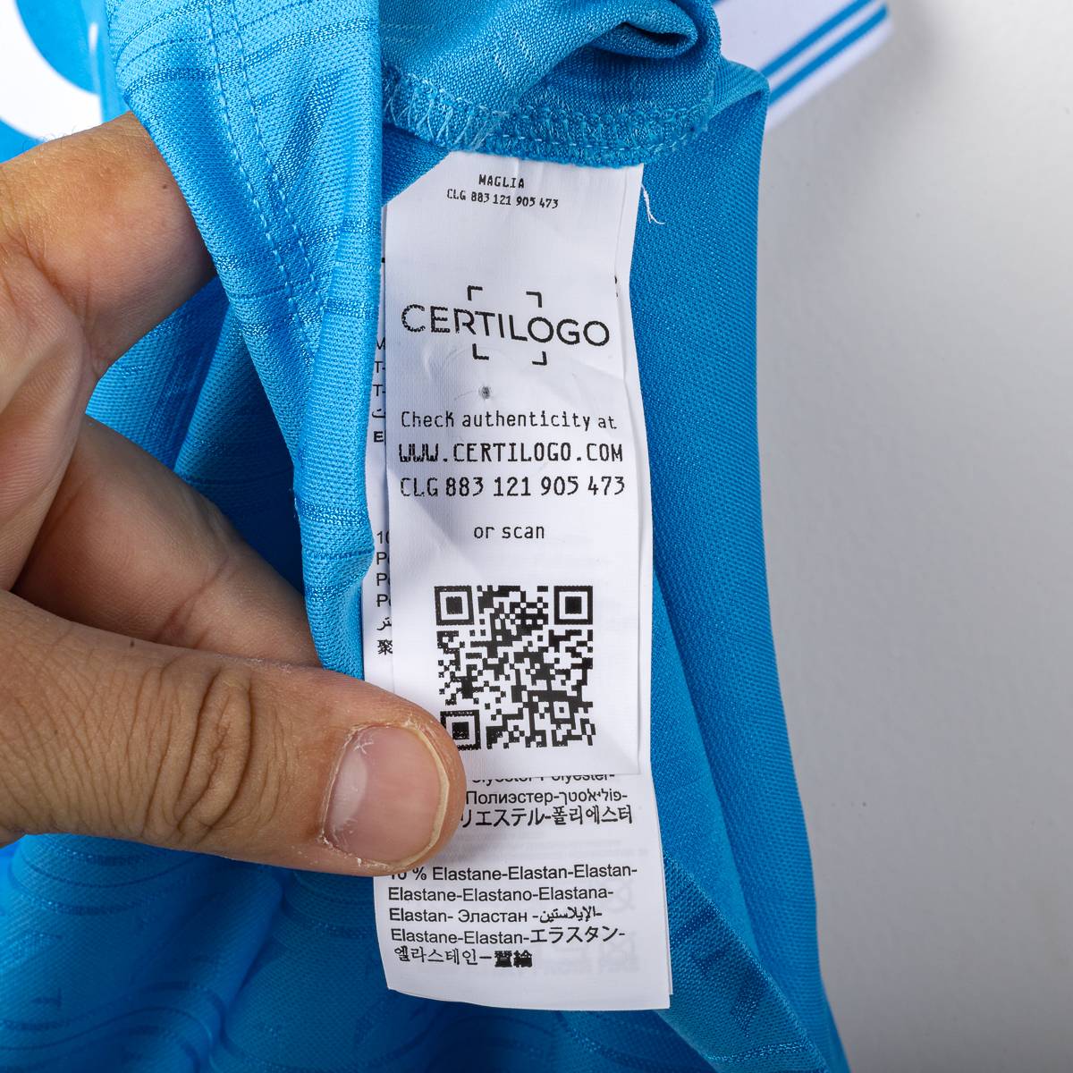 Maglia Home Napoli EA7 Mc Tominay 8 Autografata 2025/2026