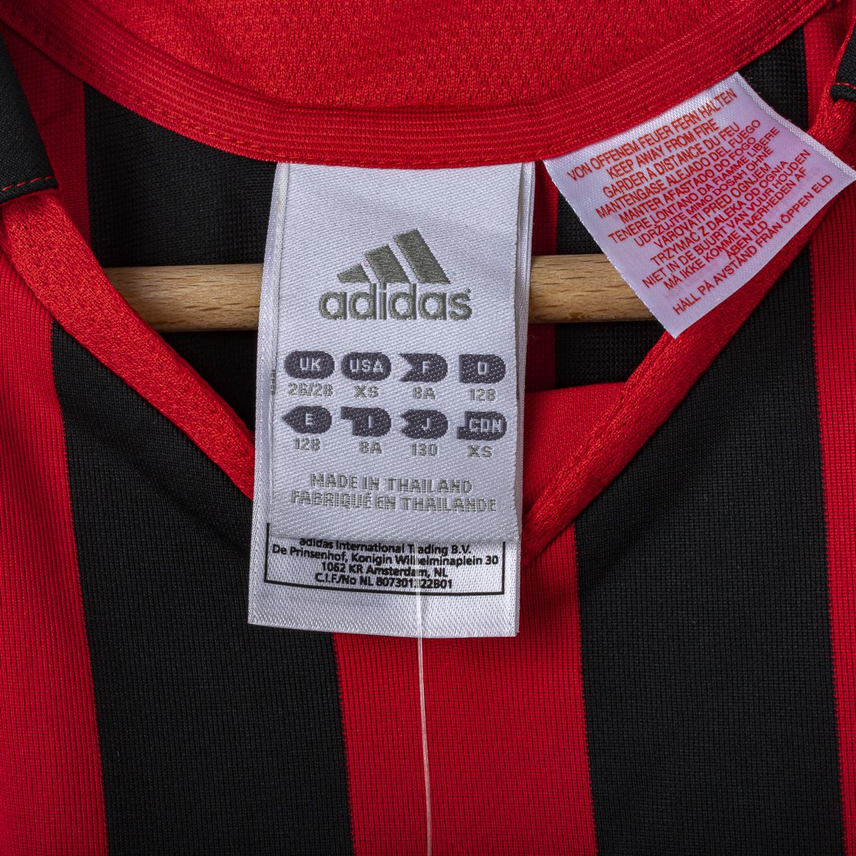 Maglia Bambino Home Milan Adidas 2005/2006