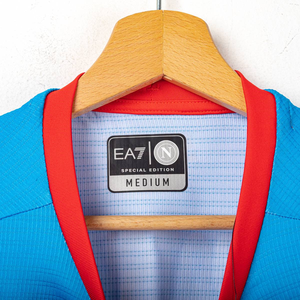 Maglia Natale napoli ea7 Kvaratskhelia 77 2022/2023