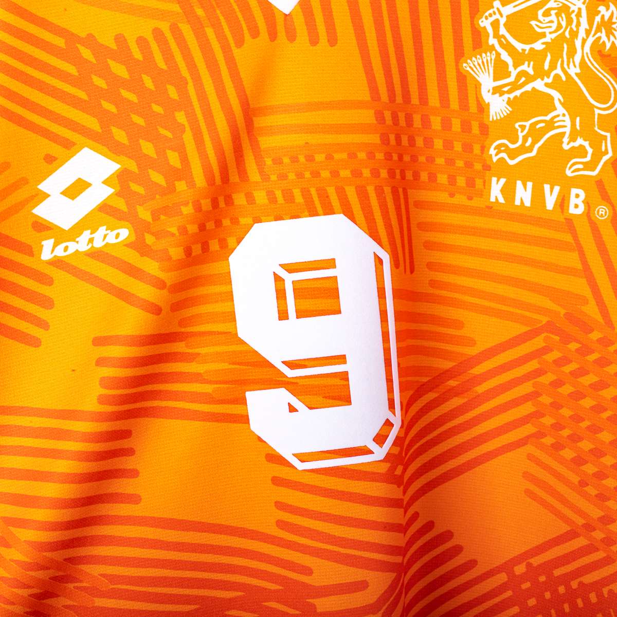 Maglia Home Lotto Olanda Lotto Van Basten 9 1992