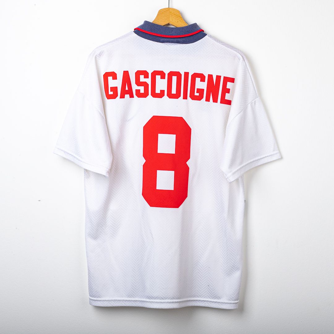 Maglia Home Inghilterra Umbro Gascoigne 8 1994/1995