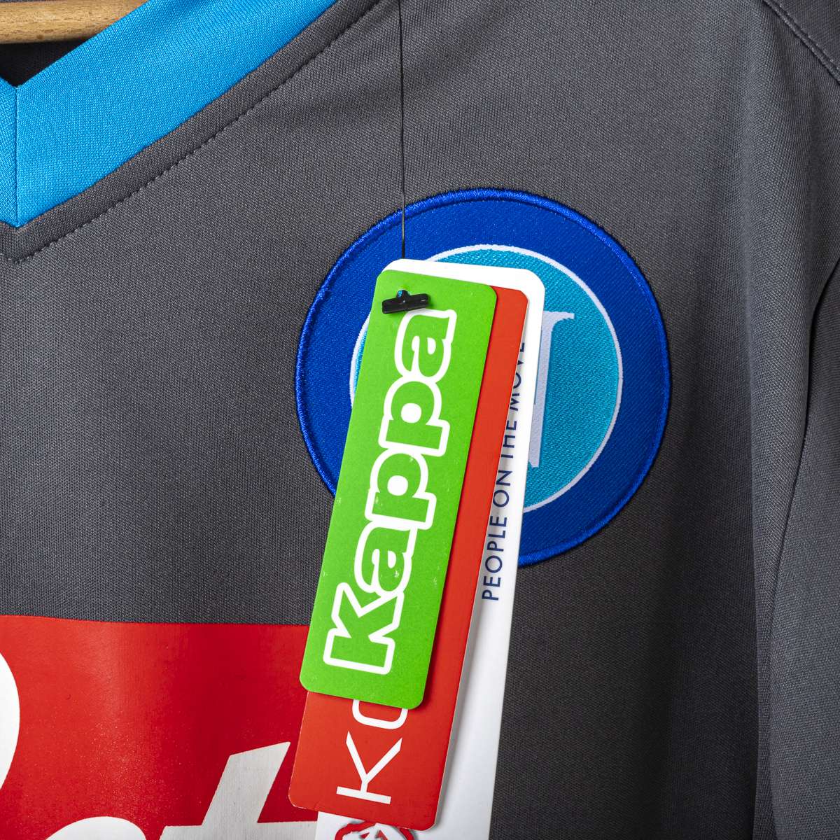 Maglia Away Napoli Kappa Lete Mertens 14 2015/2016