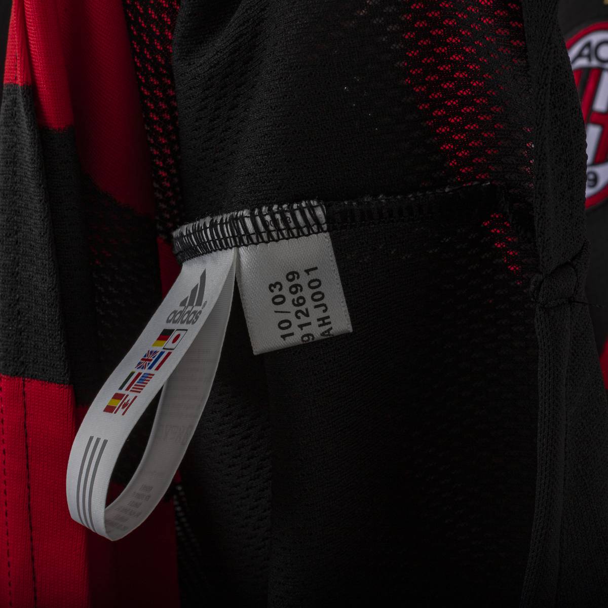 Maglia Home Milan Adidas Meriva Shevchenko 7 2003/2004