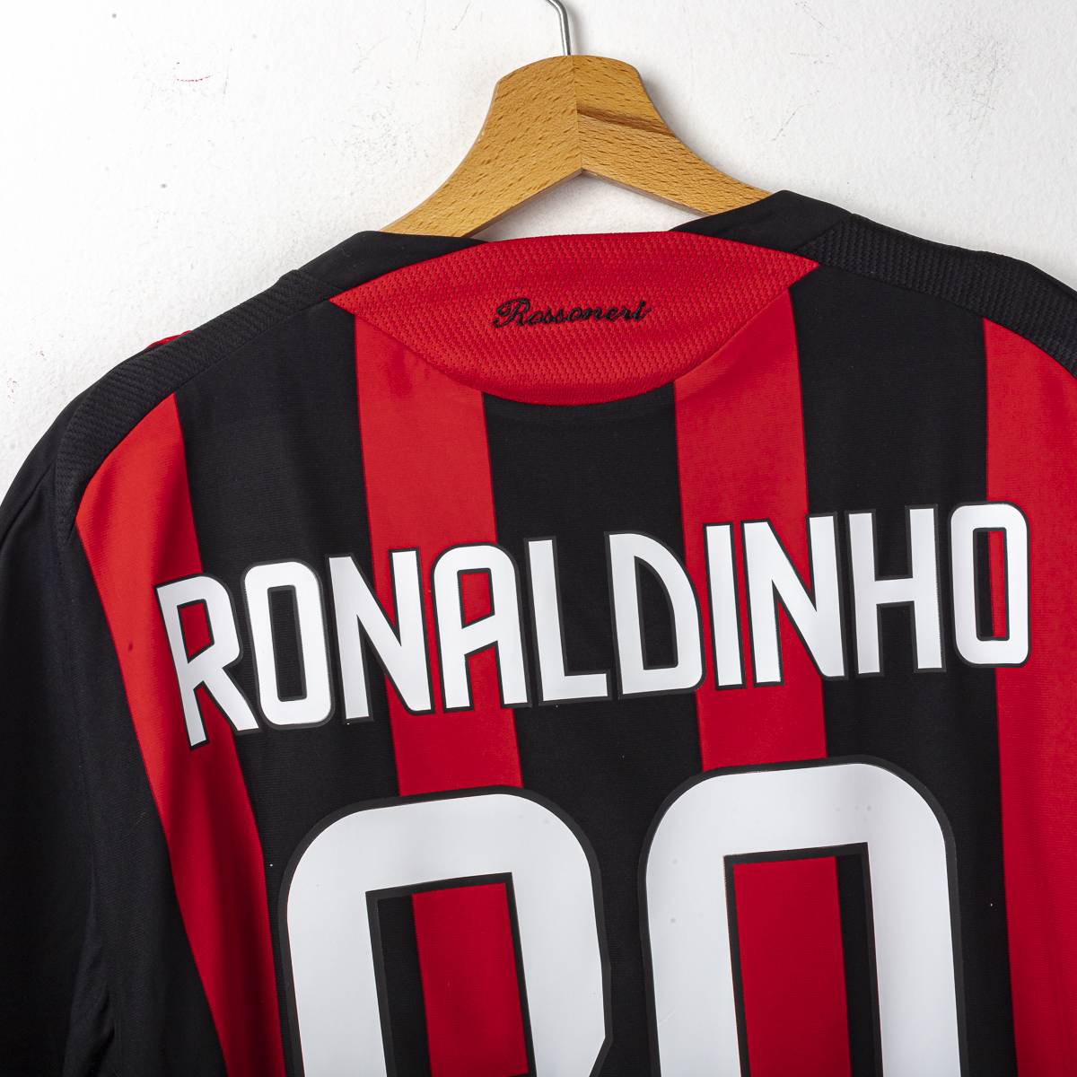 Maglia Home Milan Adidas Ronaldinho n80 2008/2009