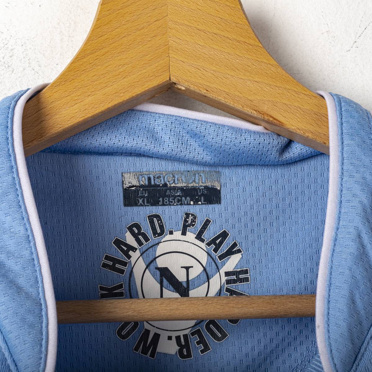 Maglia Home Napoli Diadora Lavezzi n7 mc 2009/2010 72x55