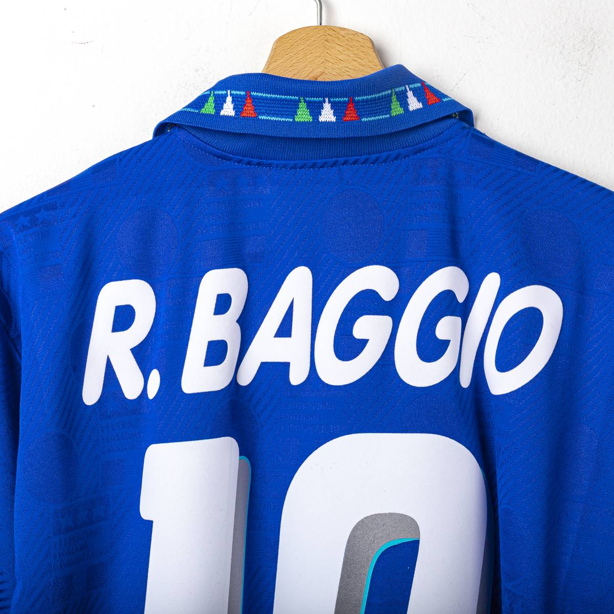 Maglia Home Italia Diadora Baggio n10 Mondiale Usa 1994