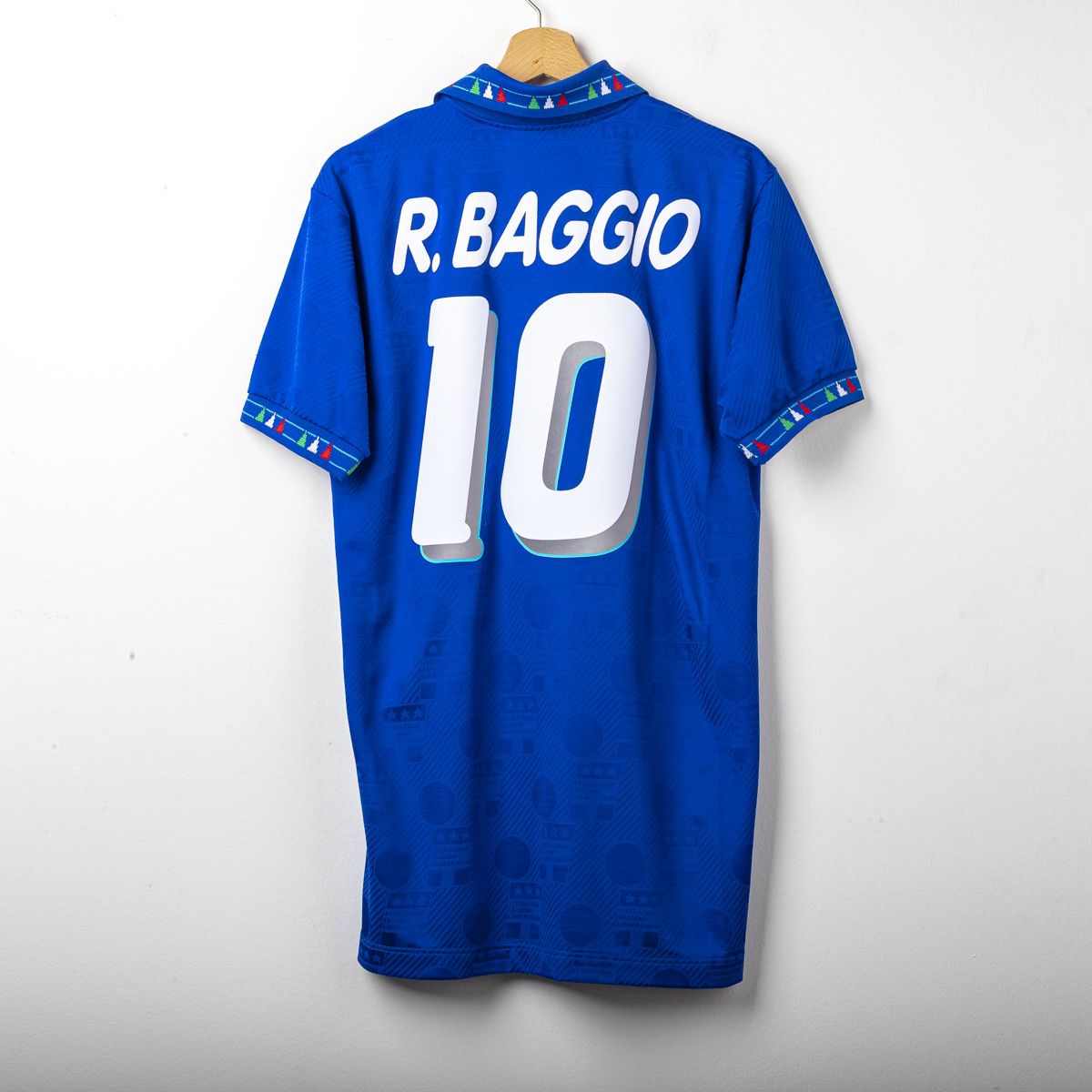 Maglia Home Italia Diadora Baggio n10 Mondiale Usa 1994