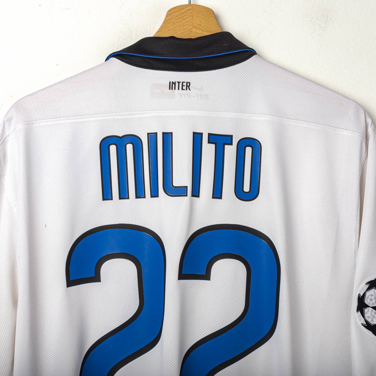 Maglia Away Inter Nike Milito n22 Uefa 2011/2012