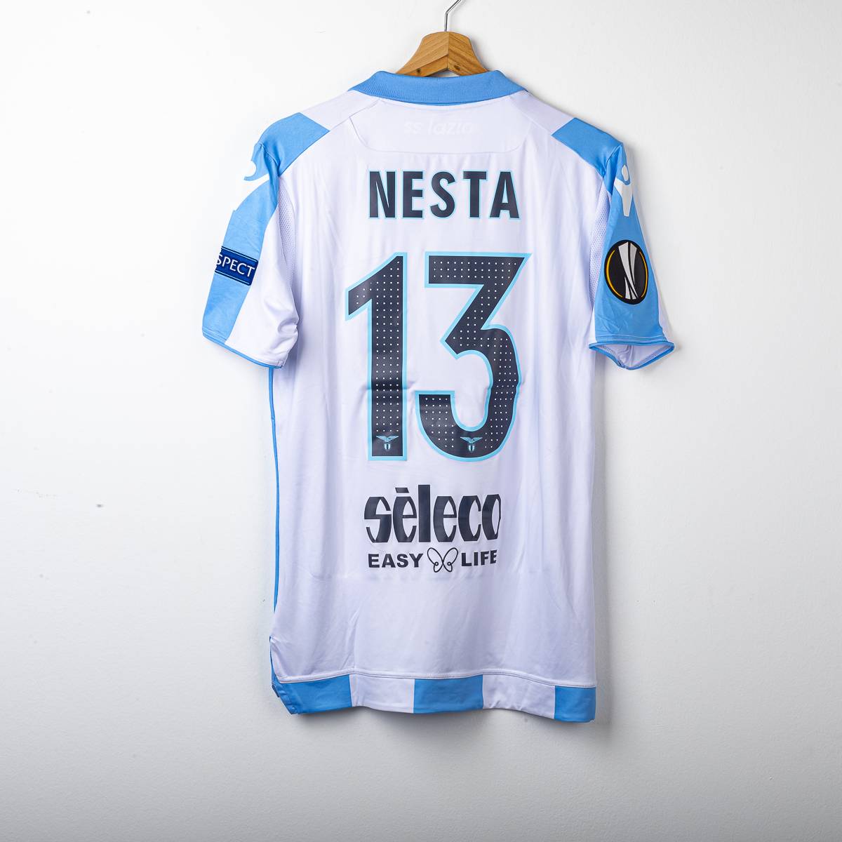 maglia away lazio macron Nesta 13 europa league 2017/2018
