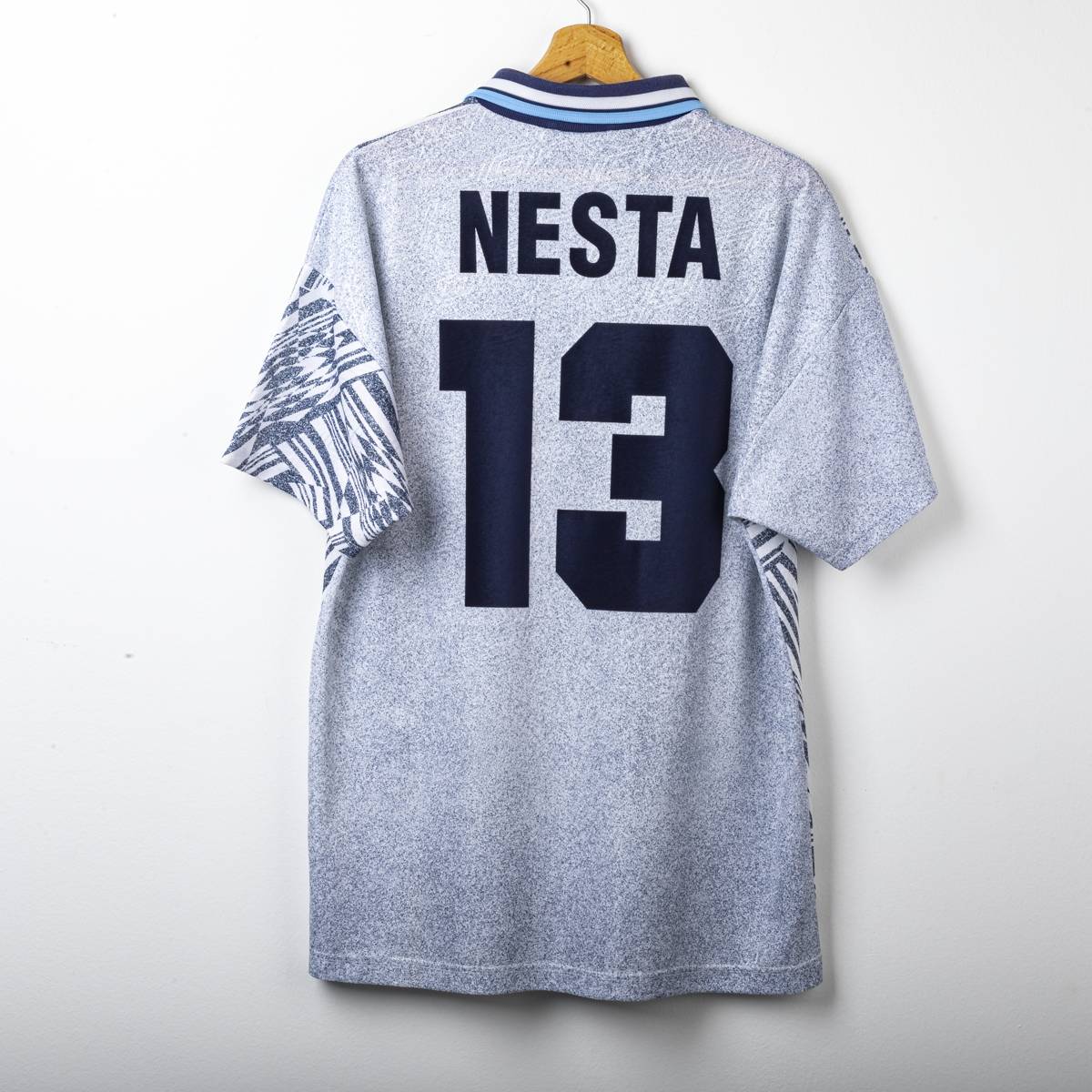 Lazio Umbro Banca di Roma Away Shirt Nesta 13 1995/1996