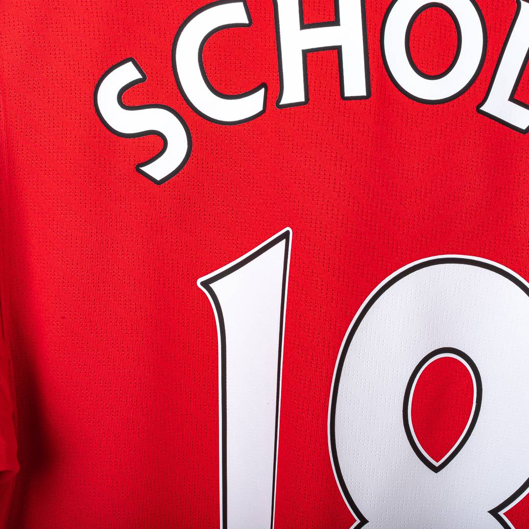 Maglia Home Manchester United Nike Scholes 18 2009/2010