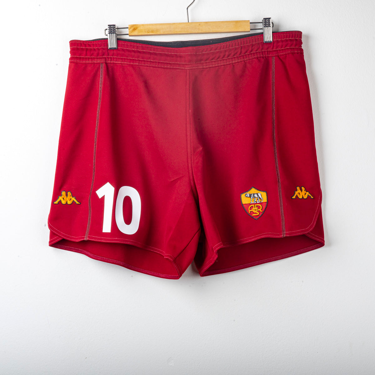 Pantaloncini Home Roma Kappa N°10 2002/2003