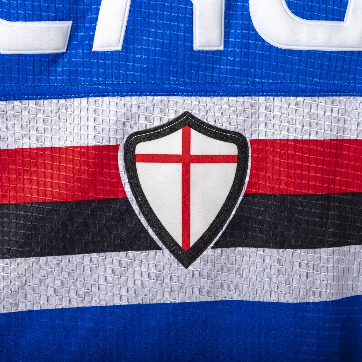 maglia home sampdoria asics Bazzani 9 2002/2003
