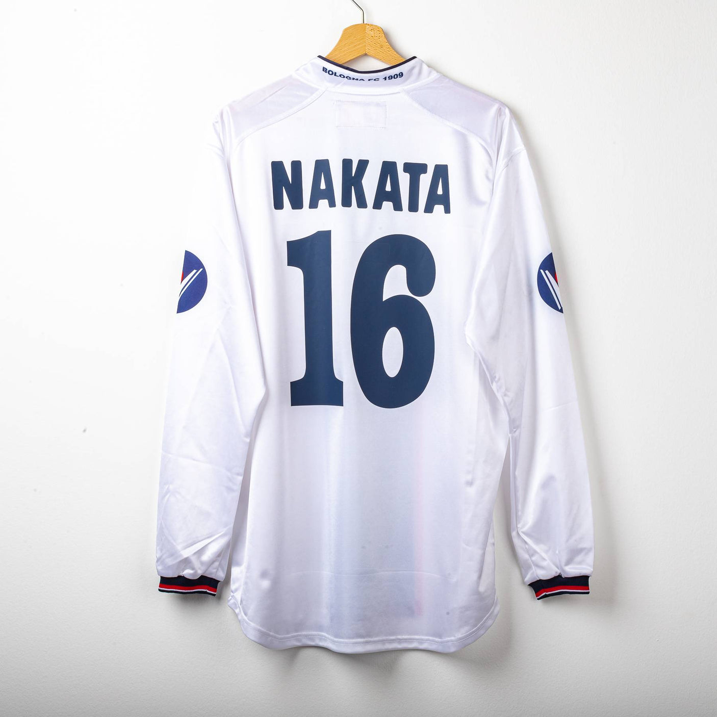 Maglia Away Bologna Macron Nakata 16 2003/2004