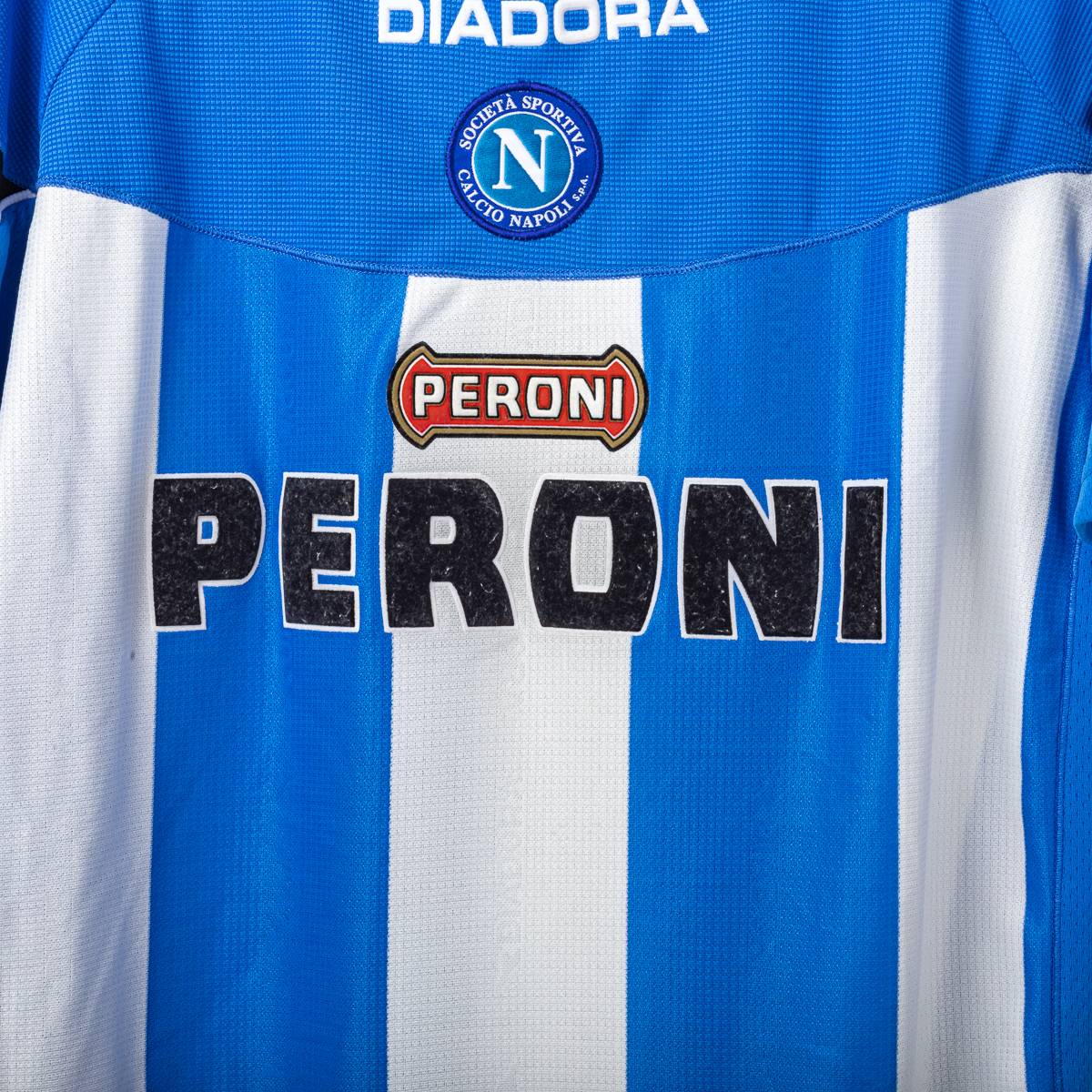 Maglia Home Napoli Diadora Stellone 9 2002/2003