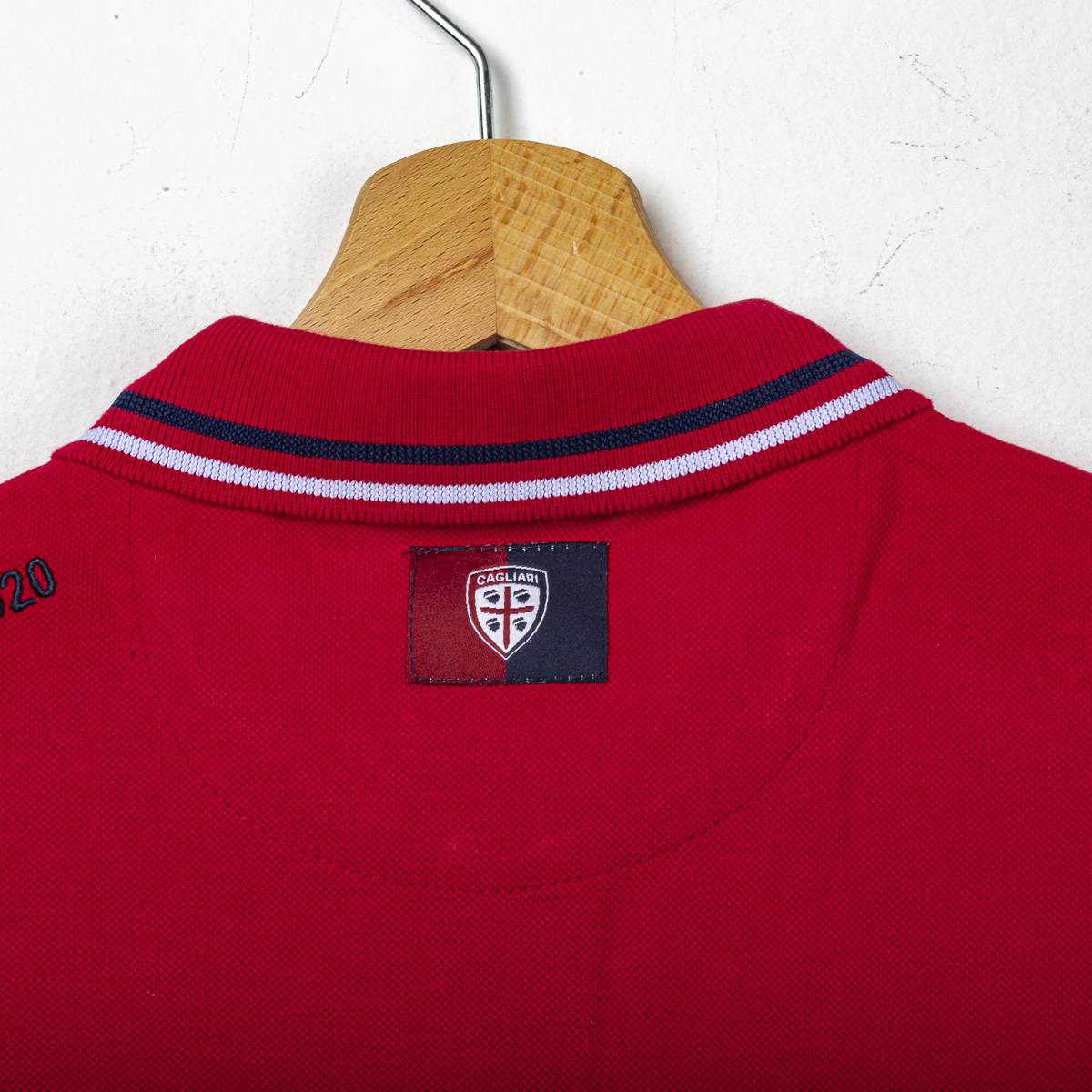 Polo Bambino Cagliari Macron Rossoblu