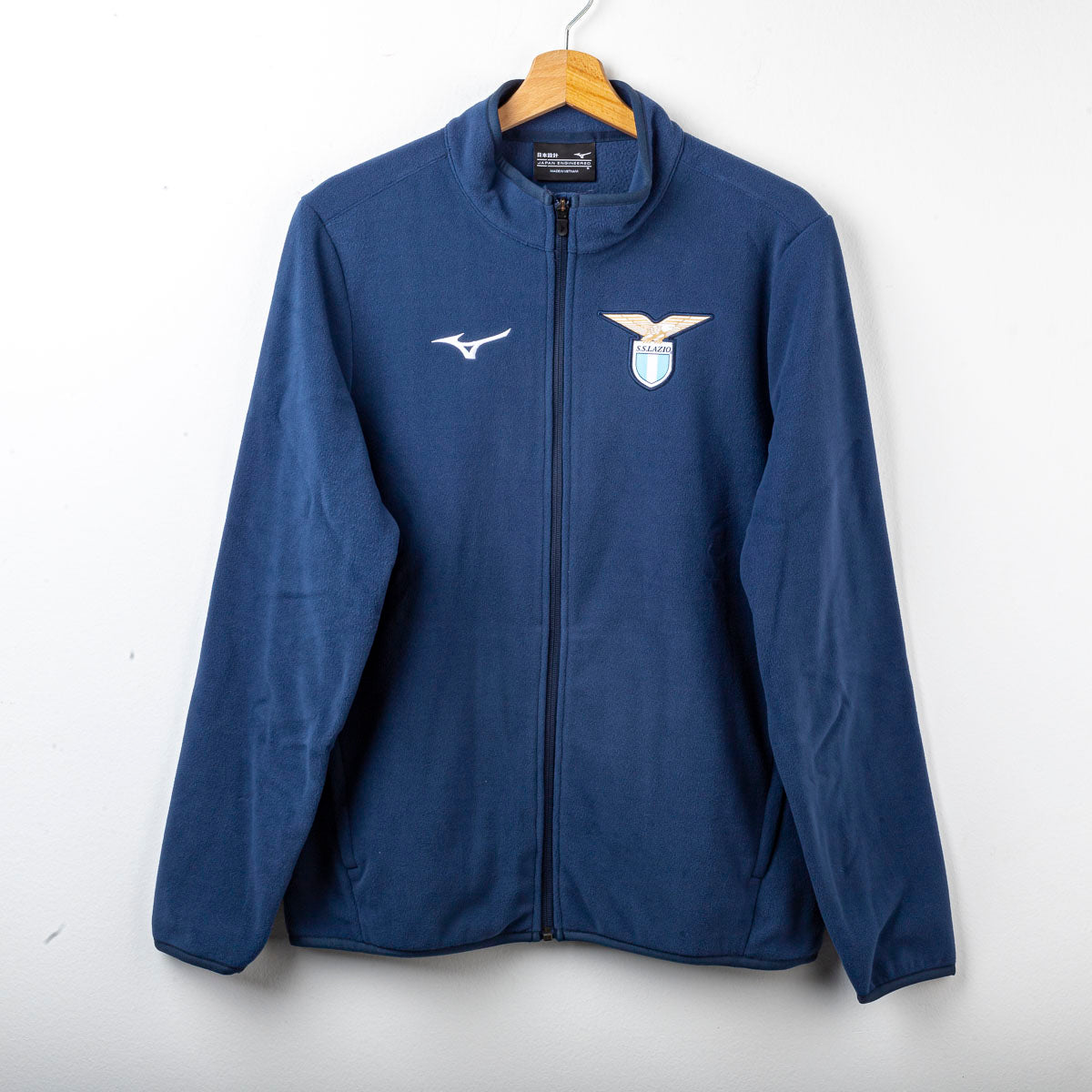 Felpa Fleece Blu Lazio Mizuno 2025/2026