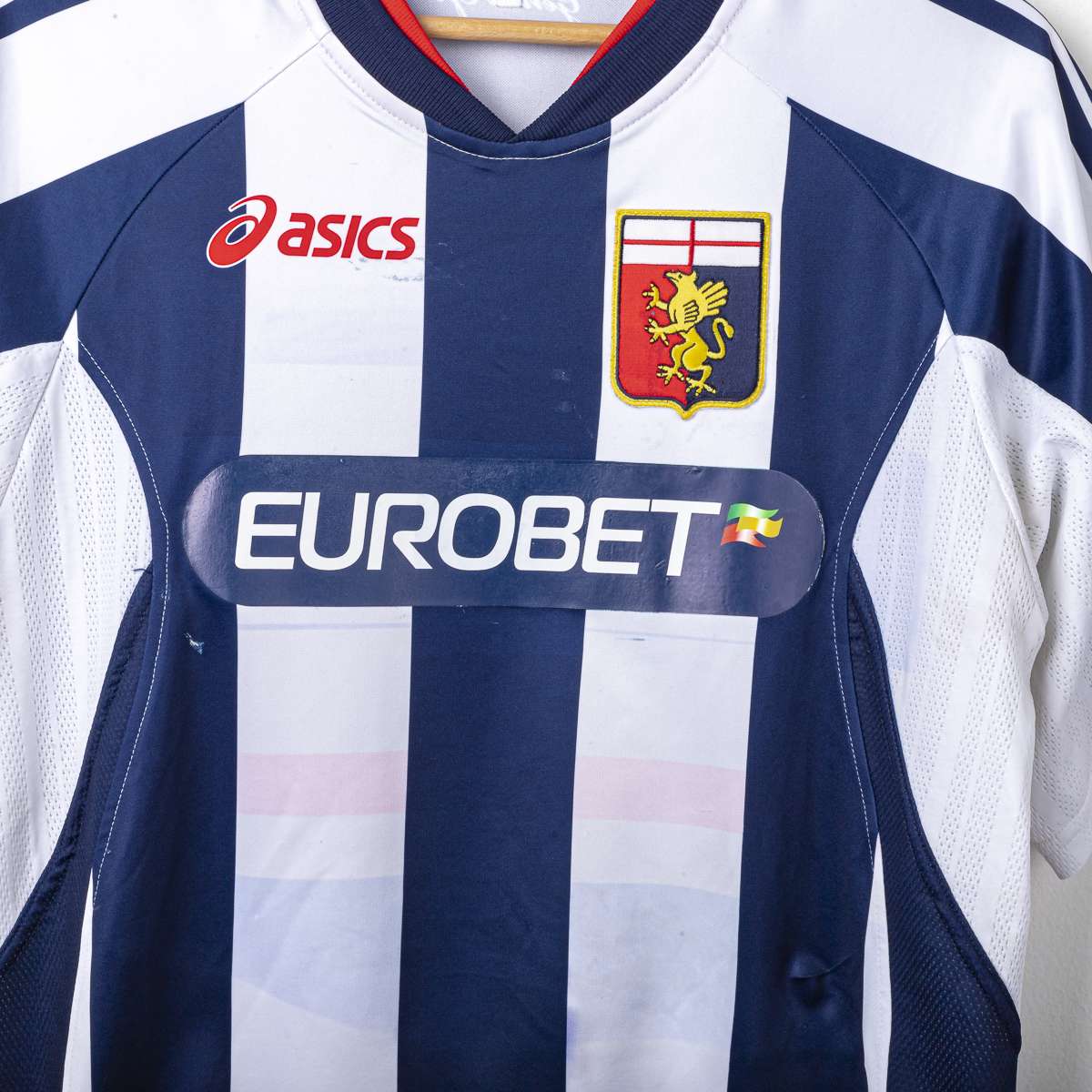 Third Genoa Asics Milito 22 shirt 2008/2009