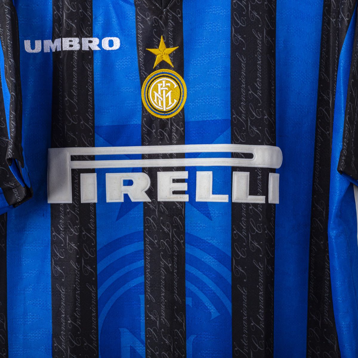 Maglia Home Inter Pirelli Umbro Ronaldo 10 1997/1998