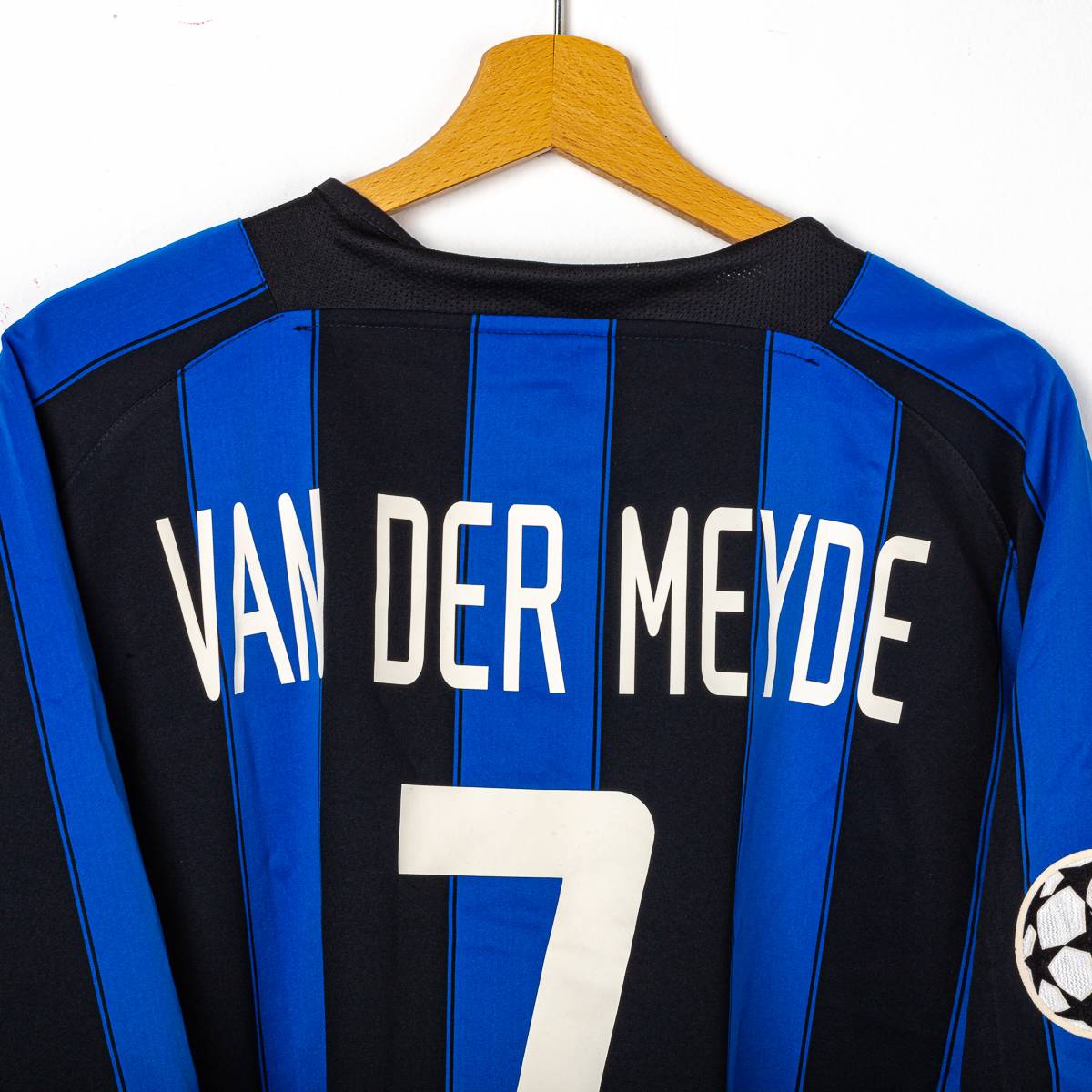 Maglia Home Inter Van Der Meyde 7 Uefa ml 2003/2004