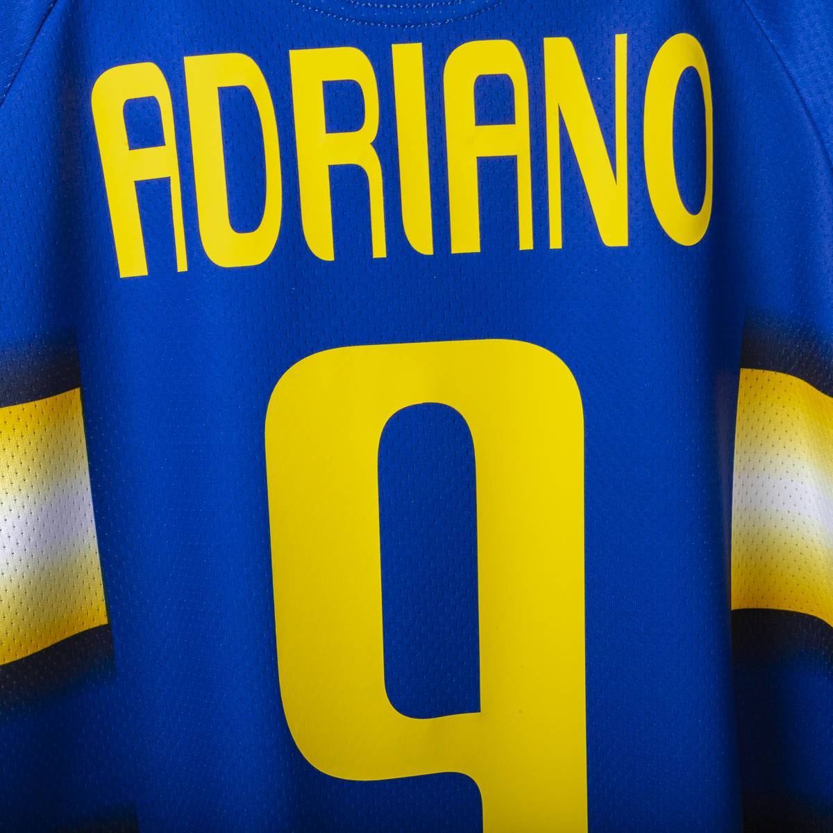 Maglia Home Parma Champion Adriano n9 2003/2004
