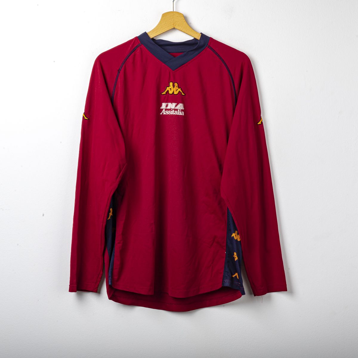 T-shirt Roma Kappa Ina Assitalia 2001/2002