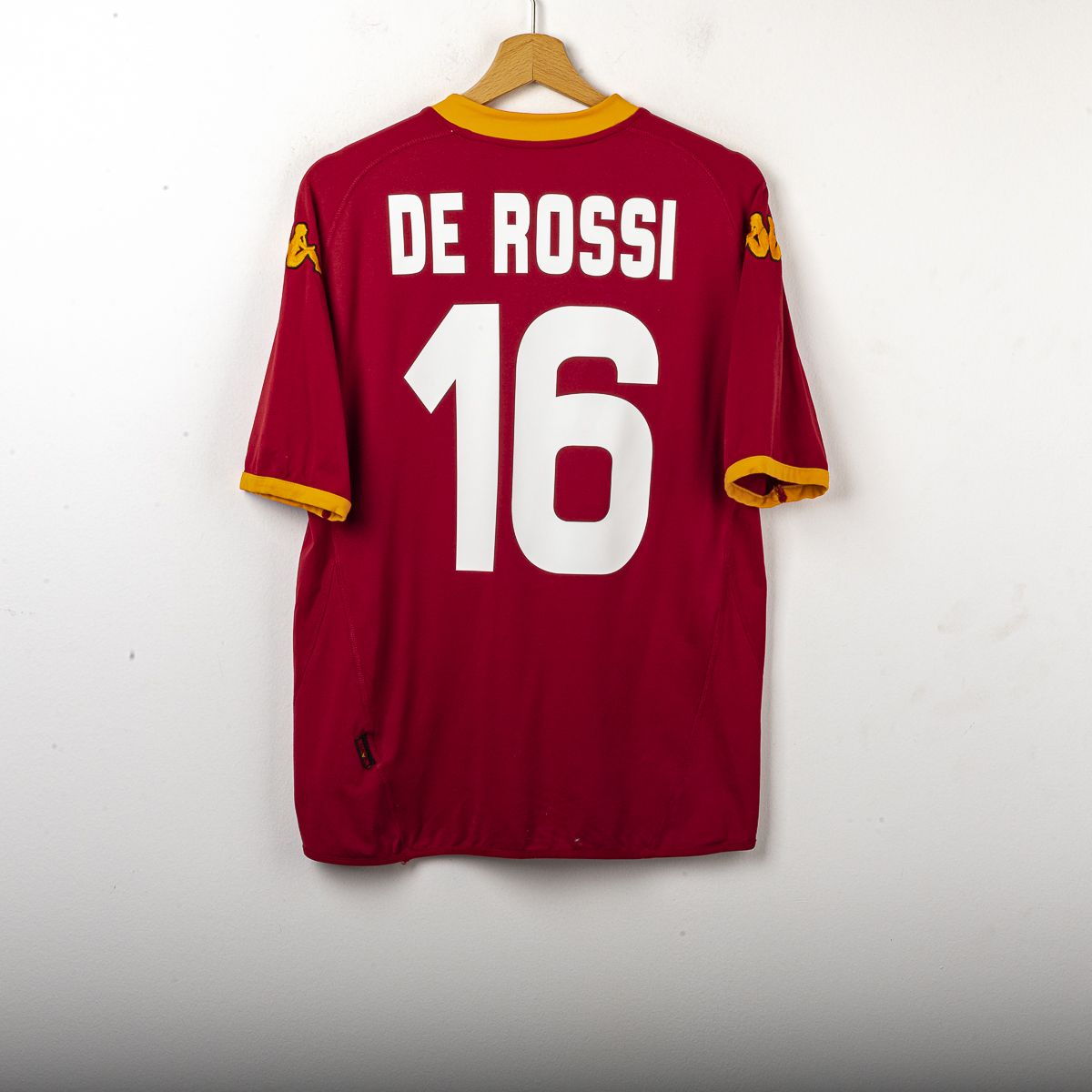 Maglia Home Roma Kappa De Rossi 16 2007/2008