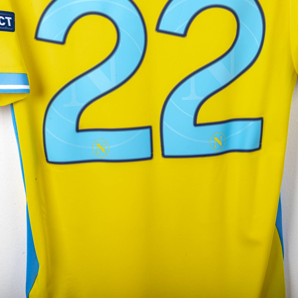 Maglia Third Napoli Macron UCL Lavezzi 22 2011/2012