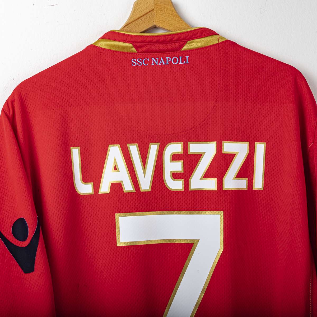 Maglia Third SSC Napoli Macron Lavezzi 7 2009/2010