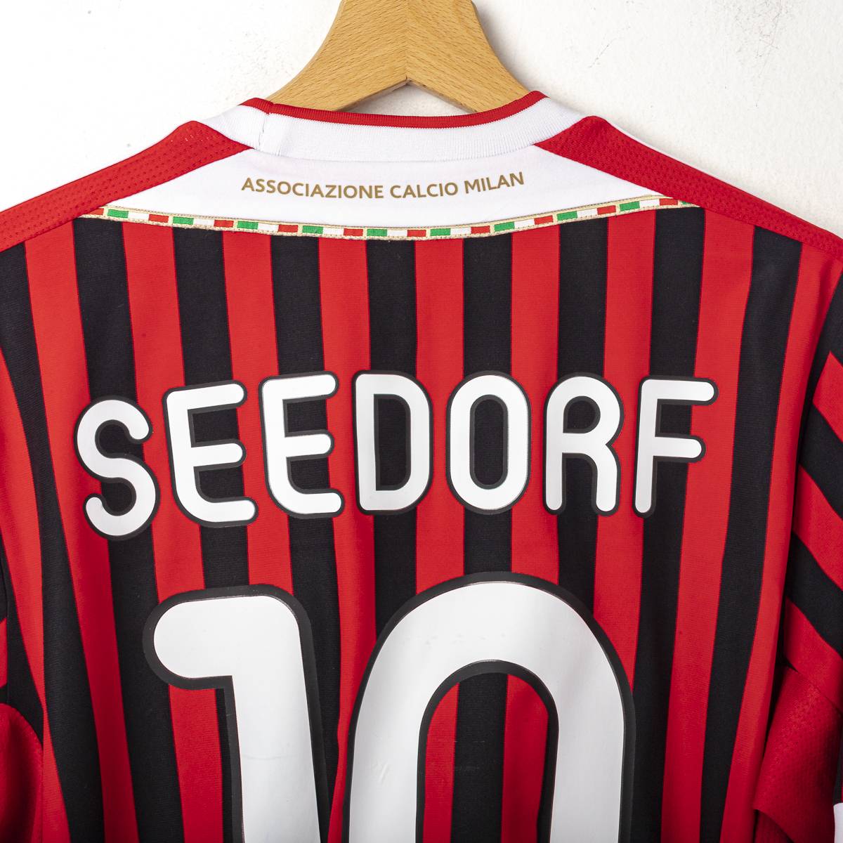 maglia home milan Uefa Adidas Seedorf 10 mc 2011/2012