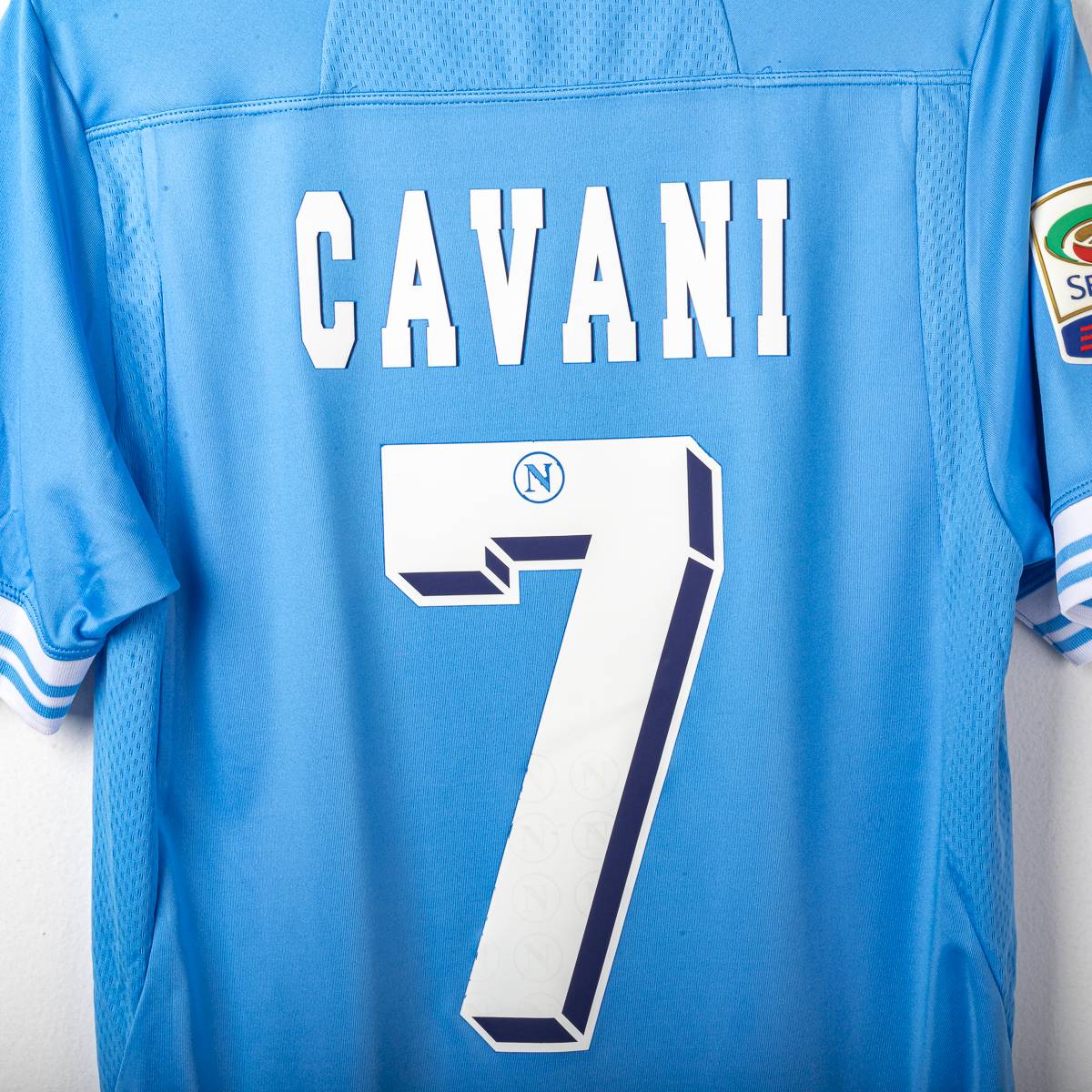 Maglia Home Napoli Macron Cavani n7 2012/2013