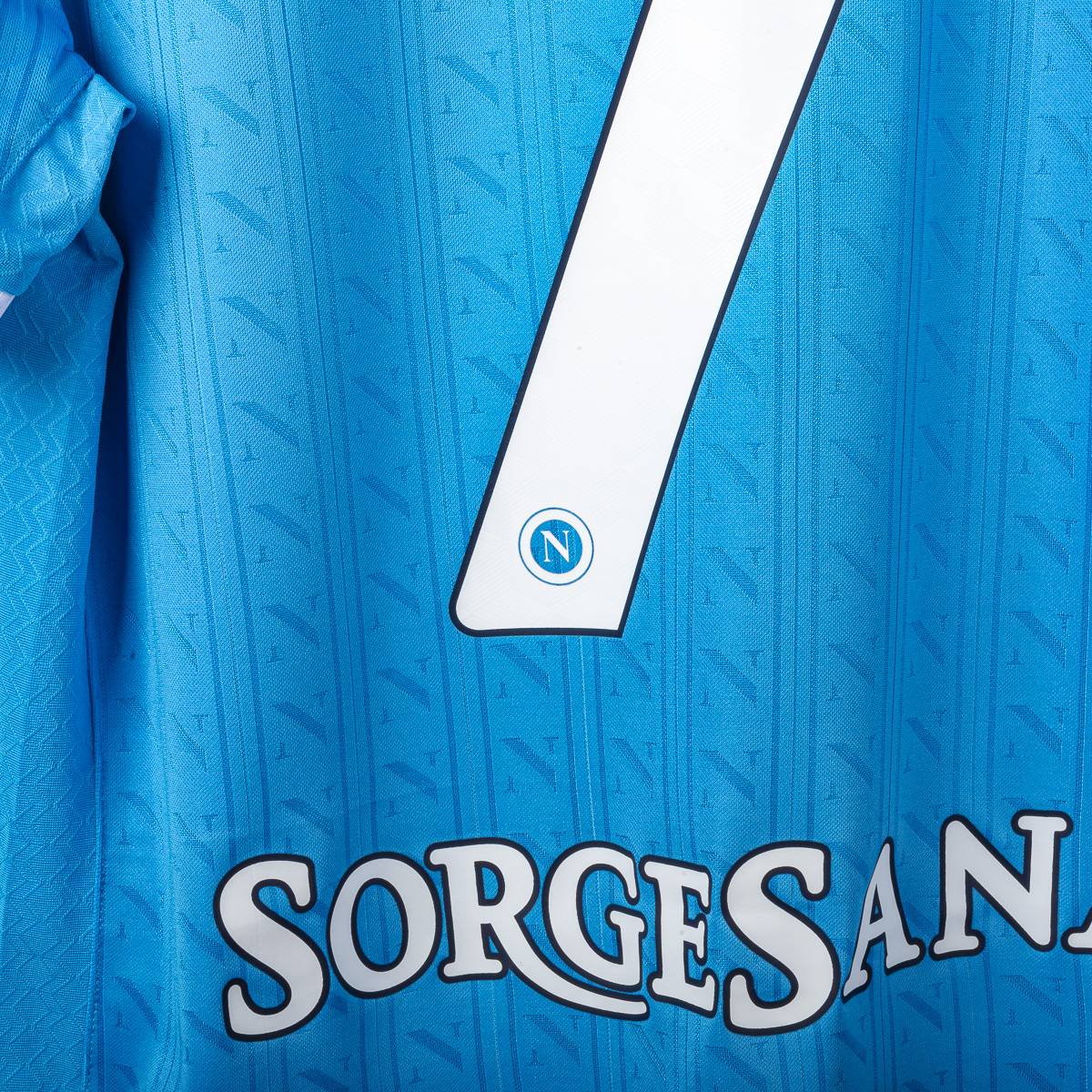 Maglia Napoli Home EA7 Neres 7 Finale Supercoppa 2025/2026