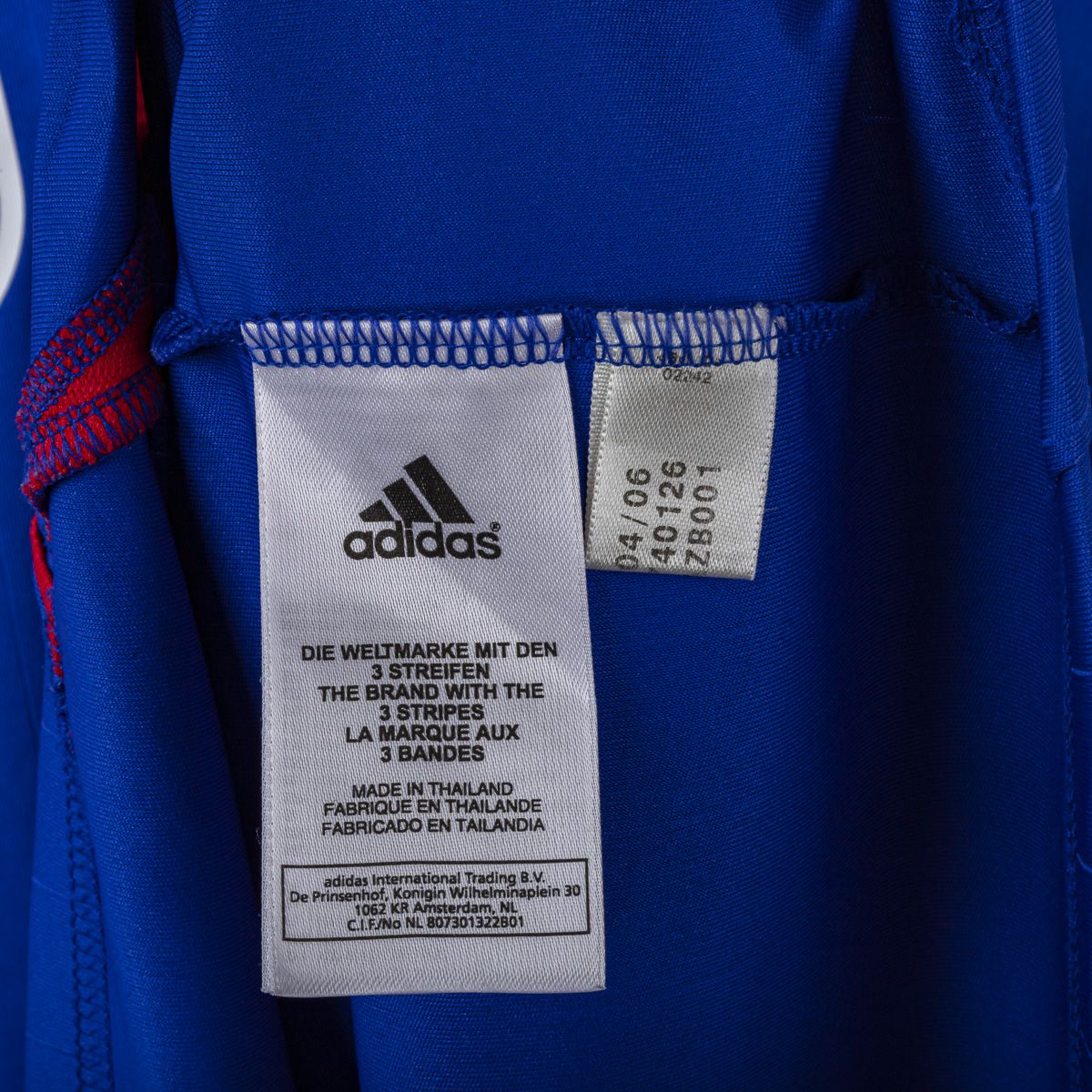 Maglia Home Francia Adidas Zidane n10 2006