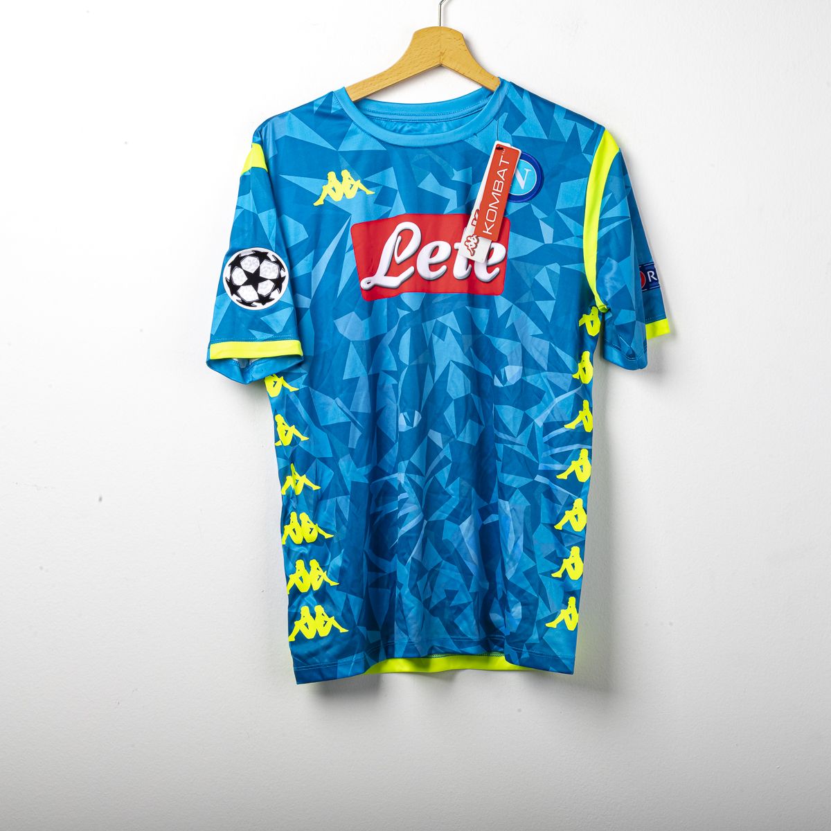 maglia europa napoli kappa fabian 8 uefa 2018/2019