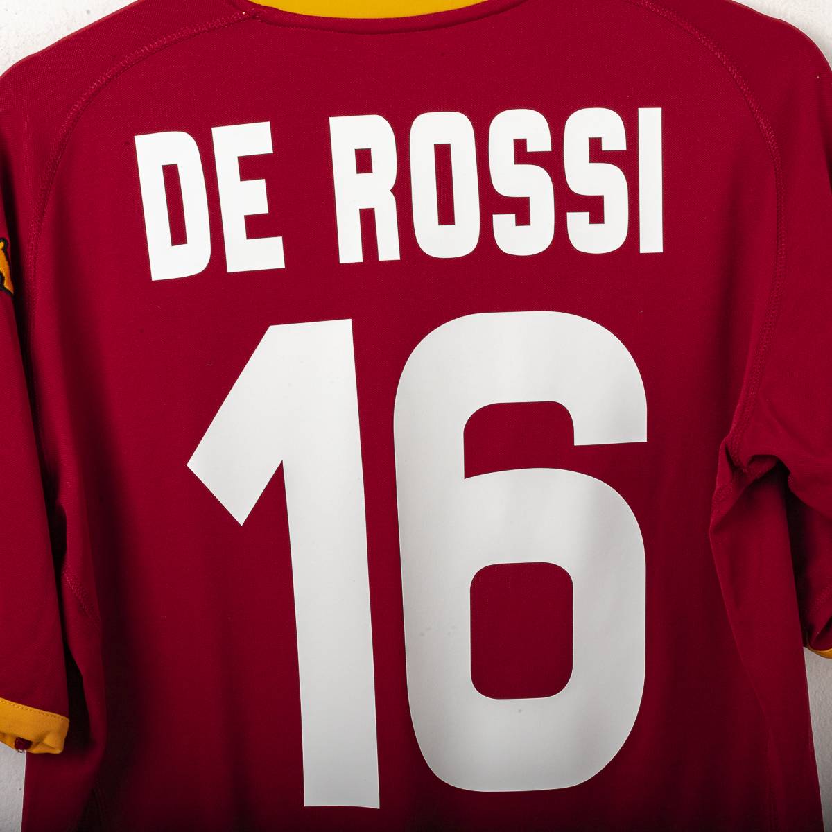Maglia Home Roma Kappa De Rossi 16 2007/2008