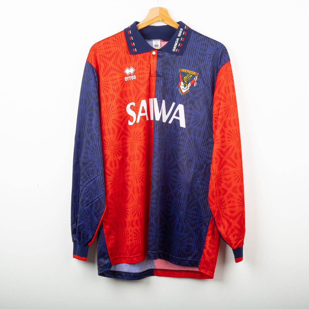 Maglia Home Genoa Errea N5 (Fortunato) 1992/1993