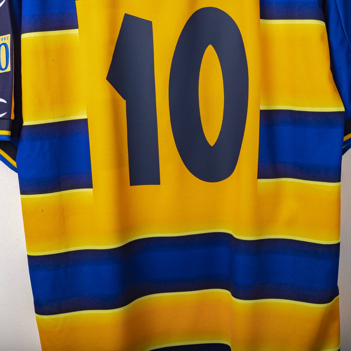 Maglia Home Parma Champion Nakata n10 2002/2003